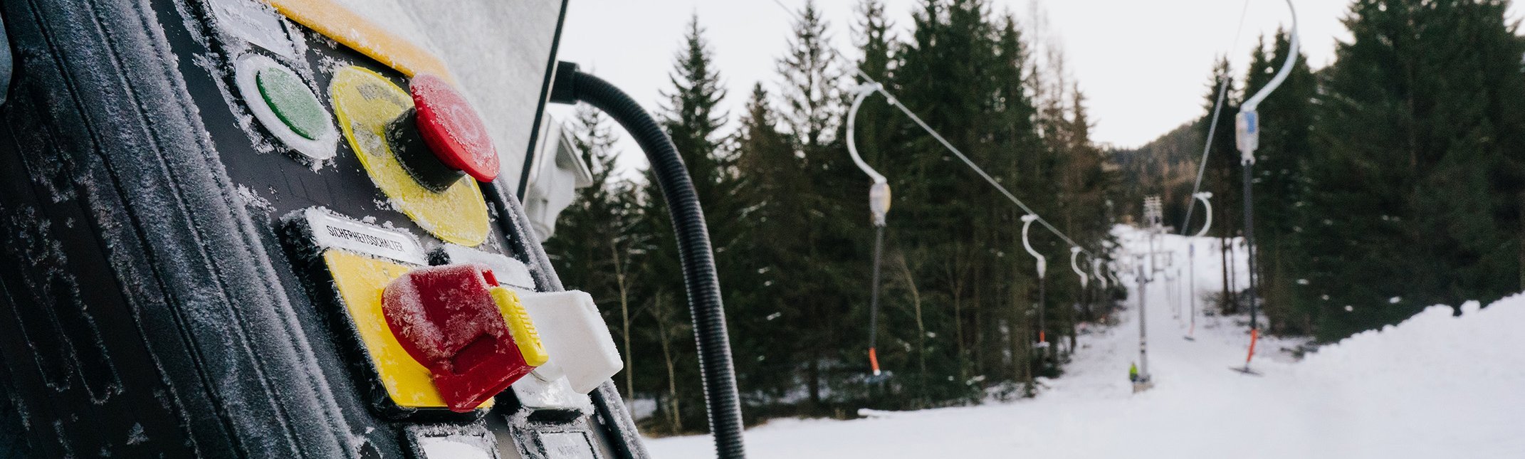 Seilbahntechnik des Bachlifts, Doppelmayr Seilbahnen, moderner Tellerlift in Österreich