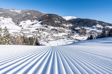  Erste Spur auf der Piste, Top Skigebiet Kärnten, Bad Kleinkirchheimer Bergbahnen