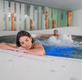 Dampfbäder und 13 Saunen zum Entspannen und Relaxen im Thermal Römerbad der Bad Kleinkirchheimer Bergbahnen in Kärnten