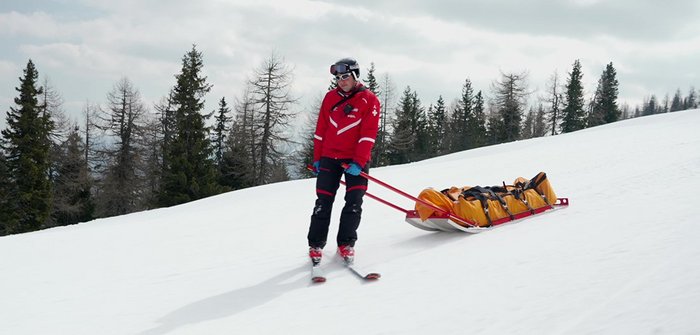 Transport mit Akja, Pistenrettung Bad Kleinkirchheim, Skigebiet in Kärnten