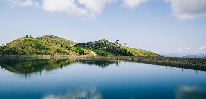 Speichersee Kaiserburg, Bergstation Kaiserburgbahn der Bad Kleinkirchheimer Bergbahnen