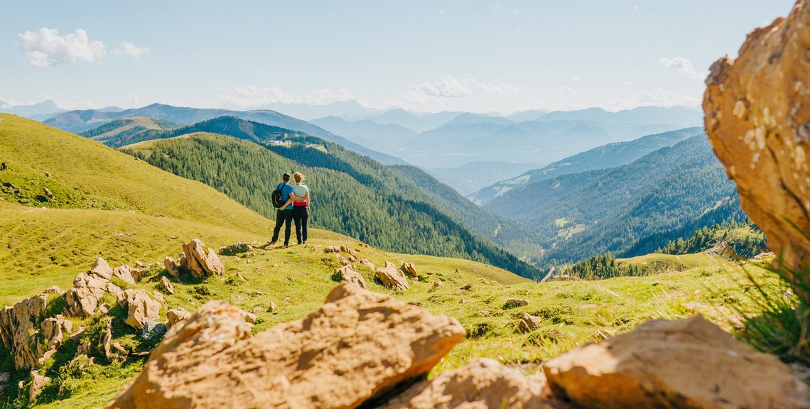 Wanderroute zur Roten Burg, Wanderpärchen in Kärnten, Wanderparadies in den Alpen