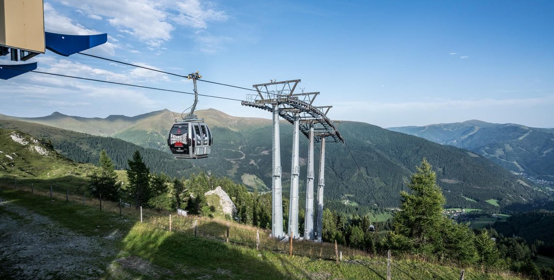 Biosphärenparkbahn Brunnach, Gipfelglück, Weitblick, Bad Kleinkirchheimer Bergbahnen, Sommer, Familien-Ausflug im Sommer