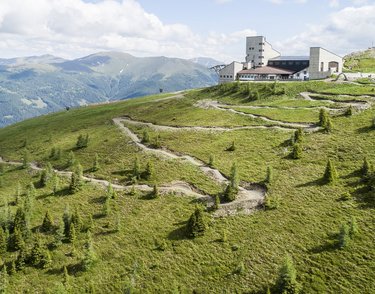 Flow Country Trail und Bergstation Kaiserburgbahn, Bike-Abenteuer in Kärnten, Bikepark in den Alpen