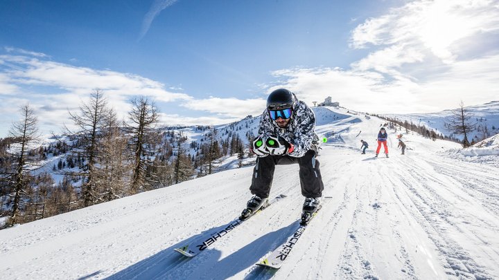 Skifahrer - Bad Kleinkirchheimer Bergbahnen