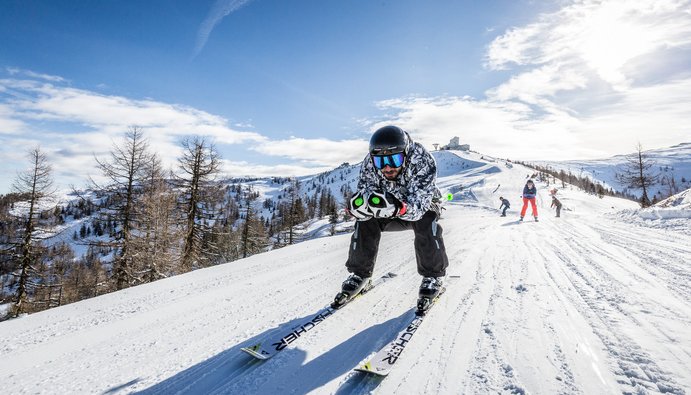 Skifahrer - Bad Kleinkirchheimer Bergbahnen