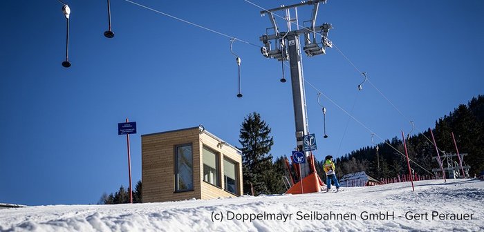 Tellerlift Bachlift, Bad Kleinkirchheimer Bergbahnen, Doppelmayr S-Line Schlepplift