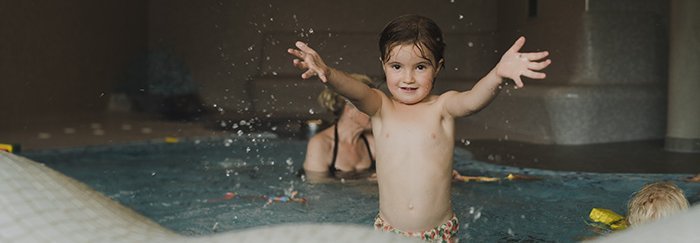 Baby-Becken im Familienbereich des Thermal Römerbads, Bad Kleinkirchheim