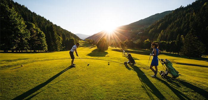Kärntens höchstgelegener Golfplatz, in Bad Kleinkirchheim, Kärnten