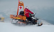 Pistenrettung mit Skidoo, im Skigebiet Bad Kleinkirchheim, Kärnten