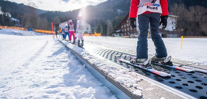 Bach Förderbänder, Bad Kleinkirchheimer Bergbahnen, SunKid Förderband Skilift