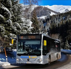 komfortabler und kostenloser Ski-Thermen-Bus in Bad Kleinkirchheim