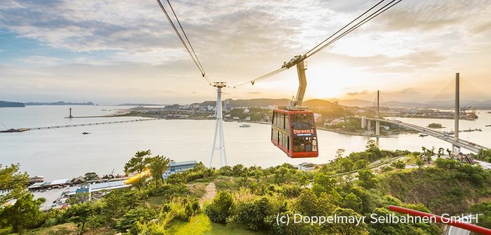 Pendelbahn Ha Long Queen Cable Car, Vietnam, Doppelmayr