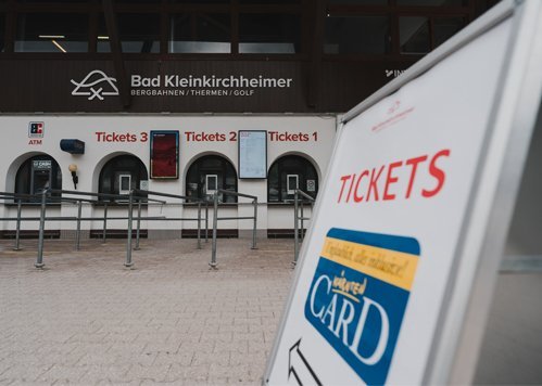 Ticketschalter an der Kaiserburgbahn Talstation in Bad Kleinkirchheim