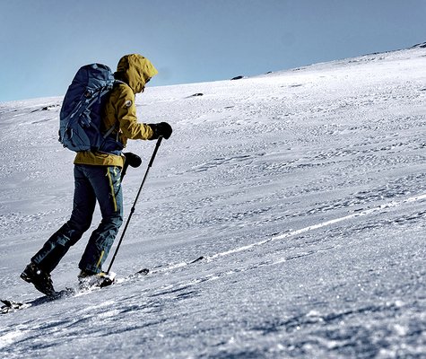 Naturschneeroute Mallnock für Skitourengeher
