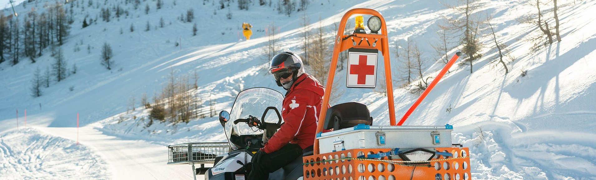 Pistenretter auf Skidoo im Skigebiet Bad Kleinkirchheim