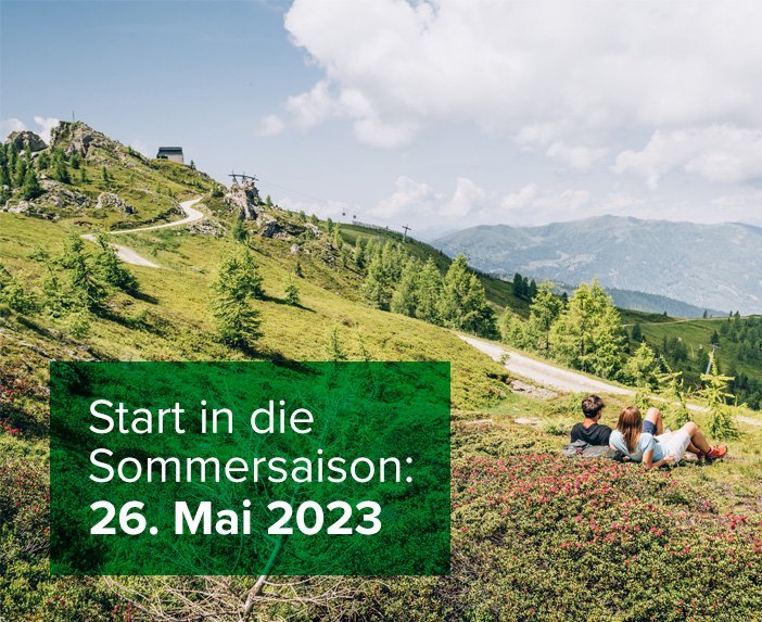 Sommersaison-Start Bad Kleinkirchheimer Bergbahnen: 26. Mai 2023
