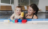 Spielerisches Schwimmen-Lernen für Babys, in Kärntner Therme, Bad Kleinkirchheim