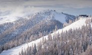 Winterpanorama im Kärntner Skigebiet Bad Kleinkirchheim