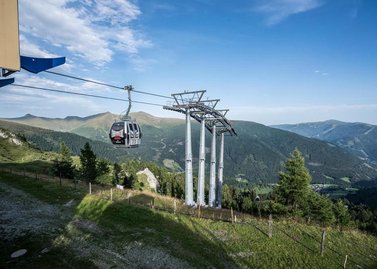 Gipfelerlebnis Biosphärenparkbahn Brunnach, Bad Kleinkirchheimer Bergbahnen, Sommerurlaub, Natur erleben                                           