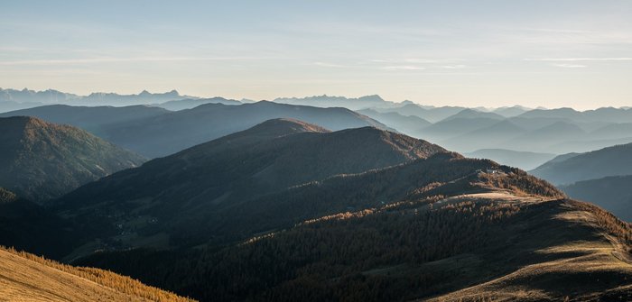 Herbstliches Bergpanorama in Bad Kleinkirchheim