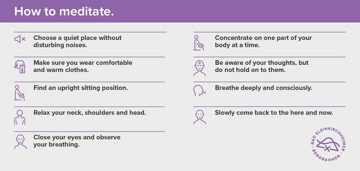 Neun Tipps für einen ersten Einstieg zum Thema Meditation