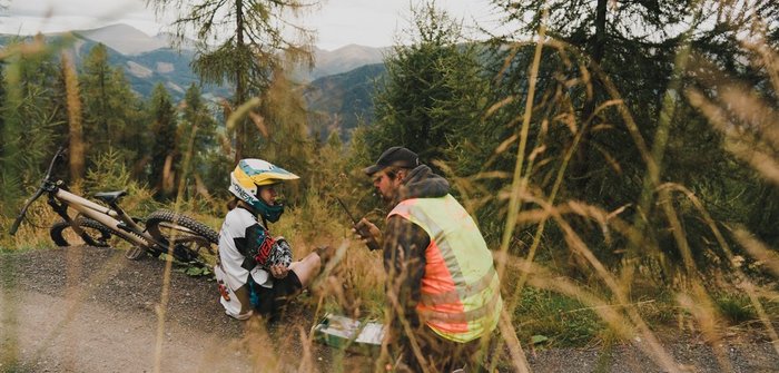 Ersthelfer-Einsatz am Bad Kleinkirchheimer Flow Country Trail