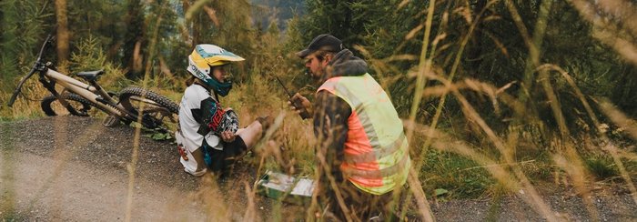 Ersthelfer-Einsatz am Bad Kleinkirchheimer Flow Country Trail