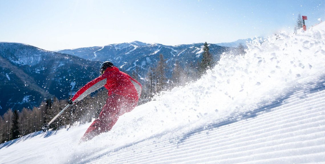 Skifahren in Kärnten, Winter-Genuss in den österreichischen Alpen, preiswertes Angebot