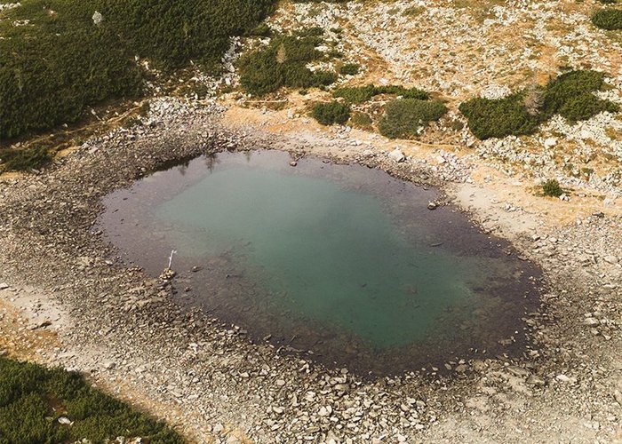 Nassbodensee inmitten der Kärntner Nockberger