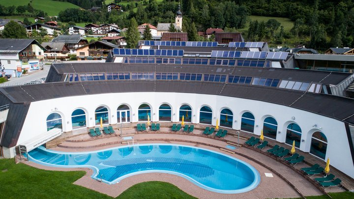 Römerbad von außen - Bad Kleinkirchheimer Bergbahnen