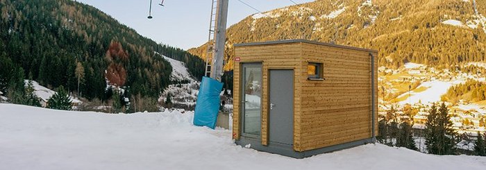 Führerstand der Bachlift Bergstation, Investition im Skigebiet Bad Kleinkirchheim, neuer Tellerlift von Doppelmayr Garaventa, Schleppliftanlage
