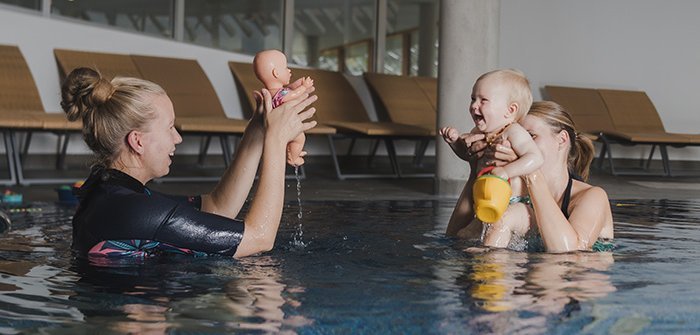 Baby-Schwimmkurse in Kärnten, Thermal Römerbad, Bad Kleinkirchheim