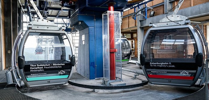 Biosphärenparkbahn Brunnach, Bad Kleinkirchheimer Bergbahnen, Garaventa Einseilumlaufbahn