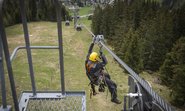 Bergeübung St. Oswald, Bundesheer und Team der Bad Kleinkirchheimer Bergbahnen