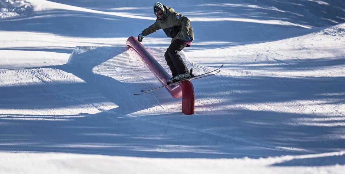Snowpark Bad Kleinkirchheim im Skigebiet der Bad Kleinkirchheimer Bergbahnen      