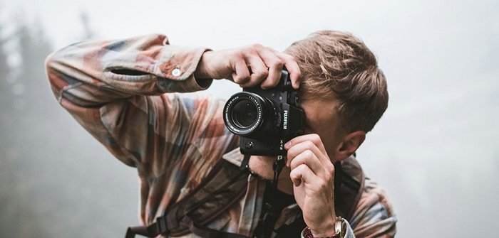 Ein Naturfotograf.
