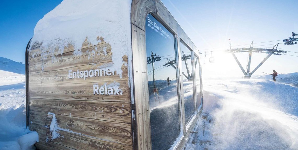 Thermencube an der Bergstation Kaiserburgbahn, Wellnessurlaub, Winter-Auszeit, Kombi Therme und Ski, Kärntens Top Winter-Urlaubsregion