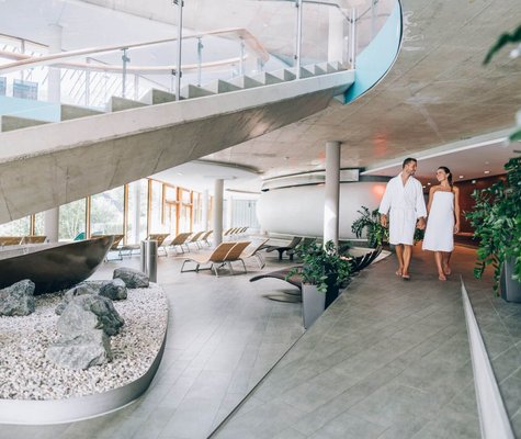 Ruheräume in der Sauna- und Thermenlandschaft im Thermal Römerbad, Relaxen und entspannen in Kärnten
