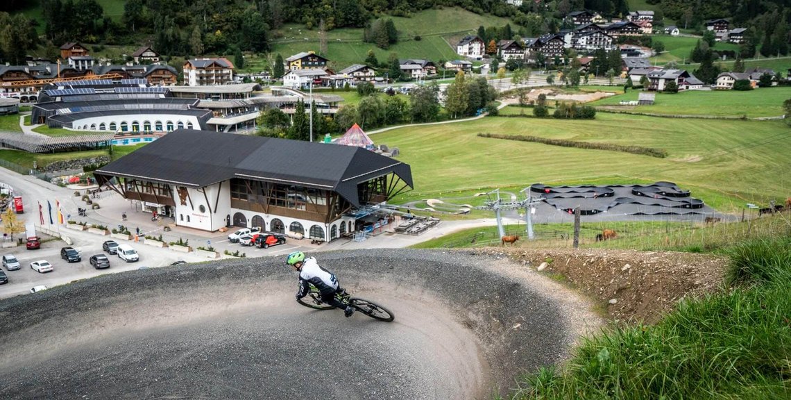 15 km Flow Country Trail mit Bikeparcours & Pumptrack, Kaiserburgbahn, Bad Kleinkirchheimer Bergbahnen