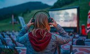 Ö3 Silent Cinema Open Air Kino, an der Talstation Kaiserburgbahn, Kärnten