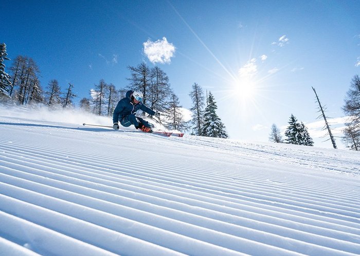 Pistenspaß im Skigebiet Bad Kleinkirchheim, 103 Pistenkilometer, super Pistenbedingungen, Top Skigebiet in Kärnten