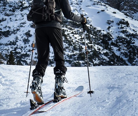 Naturschneeroute Steinnock für Skitourengeher
