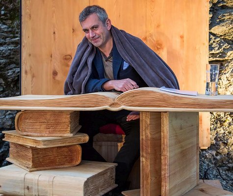 Wladimir Kaminer bei der Veranstaltung BergErlesen, Bad Kleinkirchheim